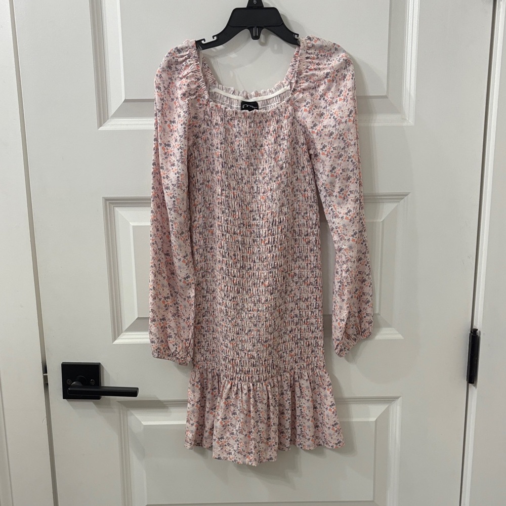 Art Class Pink Smocked dress